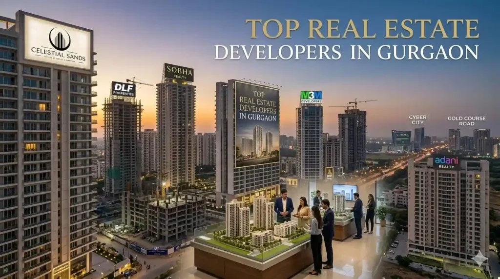 top real estate developers in Gurgaon