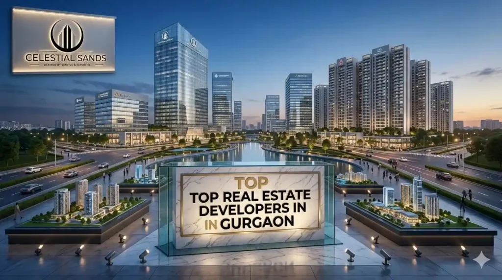 the top real estate developers in Gurgaon