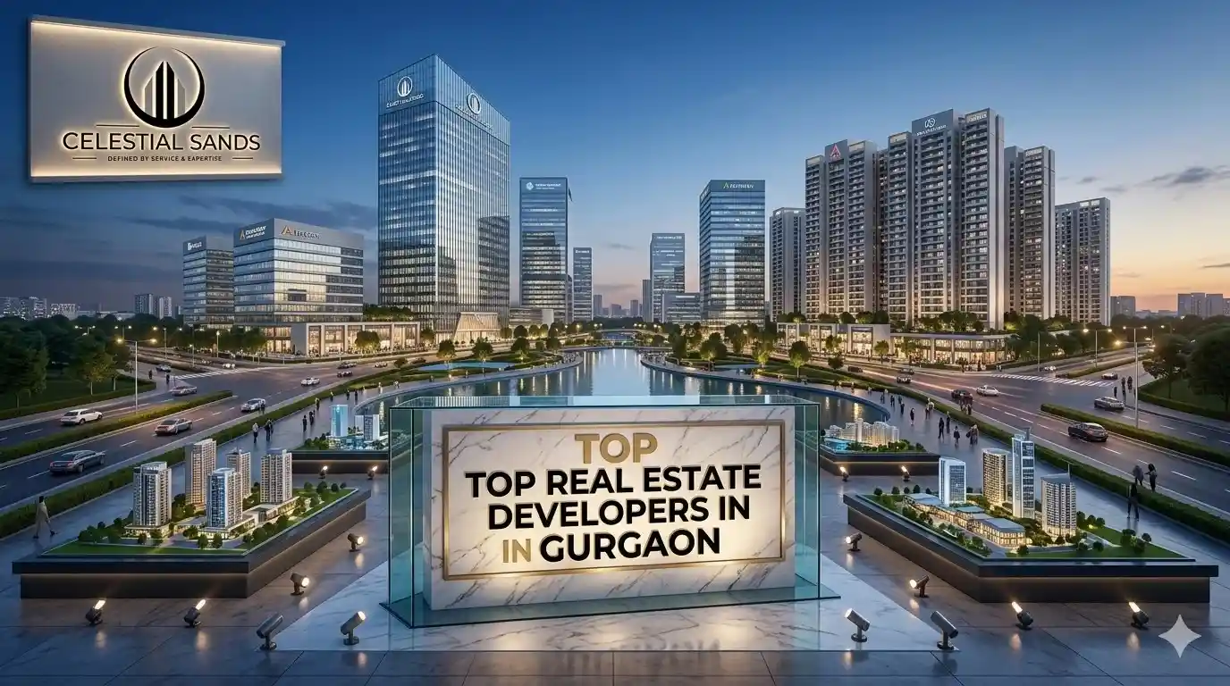 the top real estate developers in Gurgaon